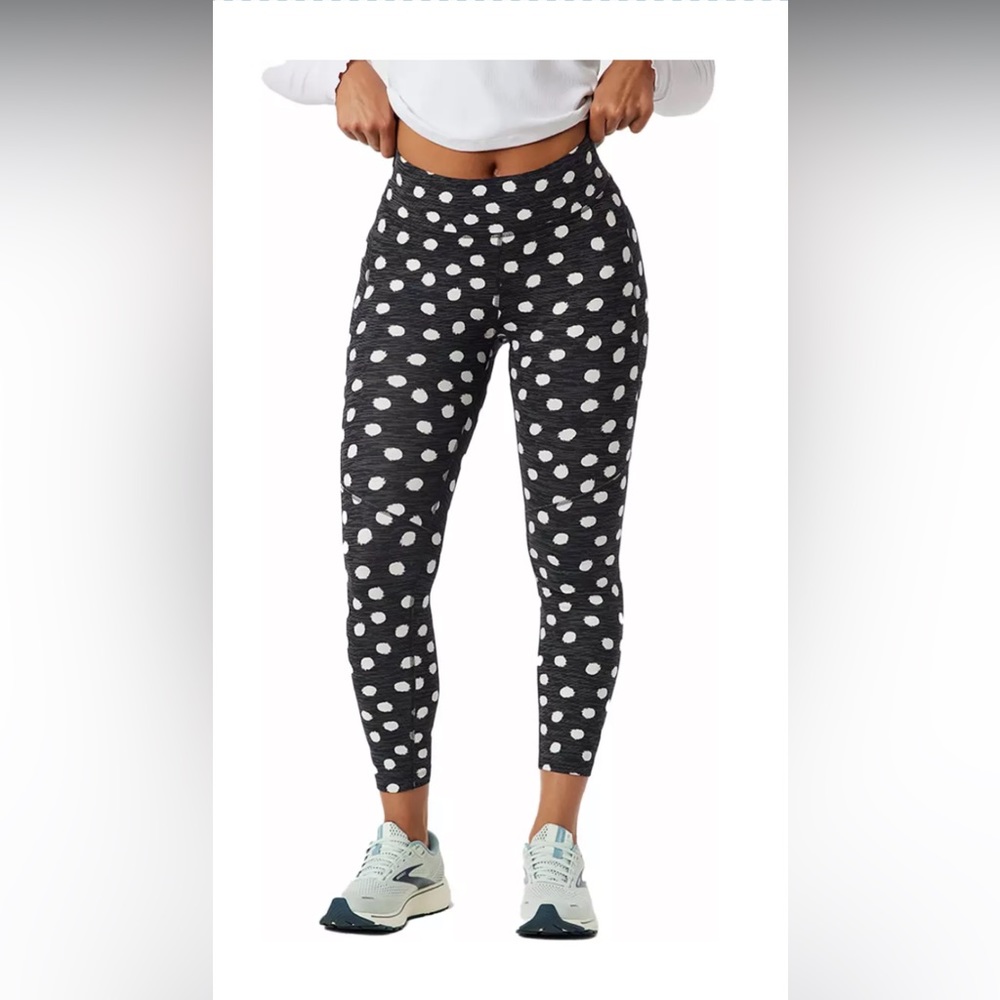 Make a Black Friday offer! Outdoor Voices polka dot 7/8 tech sweat leggings
